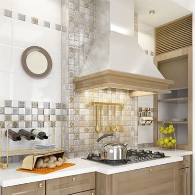 Бордюр ALMA CERAMICA Lira на белом коричневый 500*60,7*8,5 BWU57LIR004/БД57ЛР004 - фото 21106
