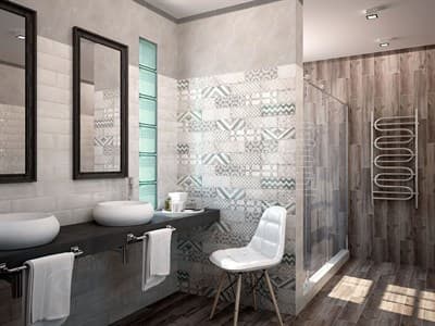 Плитка GRACIA CERAMICA облицовочная Collage white wall 01 100*300 - фото 22192
