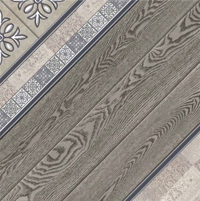 Плитка ALMA CERAMICA напольная Tira на сер. сер. 418*418 TFU03TIR707/3ПГТИ707 - фото 22302