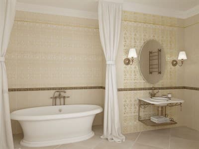 Плитка GRACIA CERAMICA облицовочная Serenata beige wall 02 250*750 - фото 23011