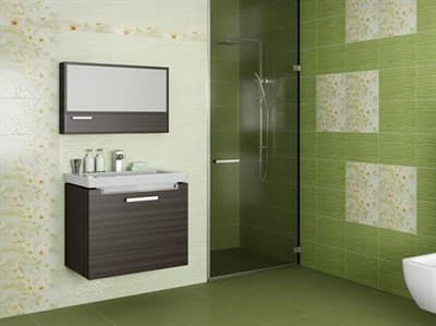 Плитка UNITILE облицовочная Сакура зел верх 01 250*400 (1,4/0,1) - фото 23104