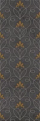 Декор GRACIA CERAMICA Silvia black decor 02 300*900 (1-й сорт) - фото 23627