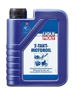 Масло мотоциклетное полусинтетическое 2-тактное 2-TAKT-MOTOROIL SELBSTMISCHEND 1л 1052 - фото 25286