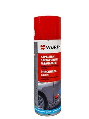 Удалитель WURTH смоляных загрязнений (аэрозоль) 089026 - фото 25321