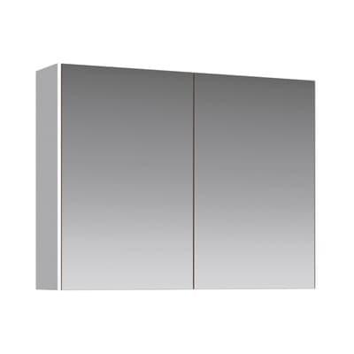 Зеркало для ванной комнаты AQWELLA Mobi 80 дуб балтийский/бетон светлый MOB0408/MOB0717BS - фото 26581