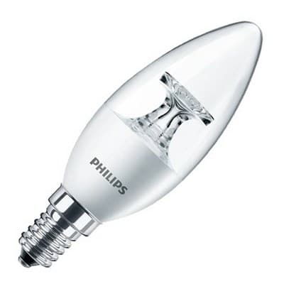 Лампа PH LED 5.5-40W E14 2700K 230V B35 CL - фото 27910