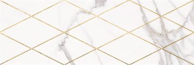 Декор LASSELSBERGER Миланезе дизайн бел.Римский каррара 20*60 5шт. 1664-0141 - фото 29236