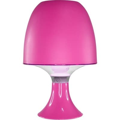 Ночник ULTRA LIGHT настольный КТ002A КЛЛ 15Вт 220В Е14 розовый - фото 29584