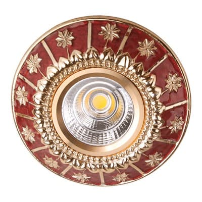 Спот MR16 YS5051 RED+ GOLD GU5.3 (TEKSAN)100sh 143-15866 - фото 30152