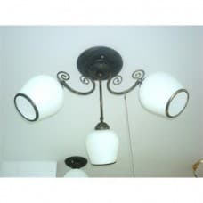 Люстра ASYA AVIZE 33840/3 3хE27 60W BR+WT 158-17132 - фото 33734