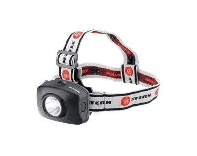 Фонарь наголовный STERN светодиодный 1super LED, 3*AAA 90564 - фото 36191