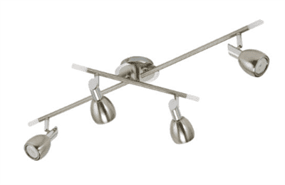 Светильник BRILONER ALFA COMPACT светодиод,мет/никель,4хLED/GU10 5W 400lm 3000K,800x380мм 3278-042 - фото 36654