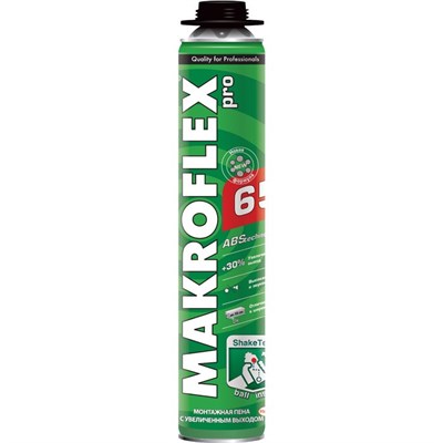 Пена монтажная MAKROFLEX PRO ПРОФ всесезонная 65/850мл - фото 39579