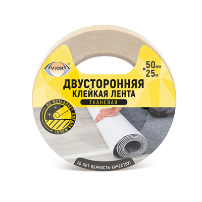 Лента двуст.кл. 50мм*25м ТК AVIORA арт.303-008 - фото 40373