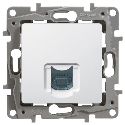 Розетка LEGRAND Etika RJ45 кат. 5 UTP (белый) 672241 - фото 40663