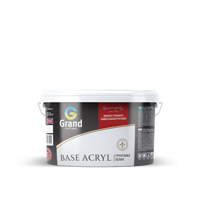 Грунтовка GRAND VICTORY ACRIL BASE 7кг - фото 41533