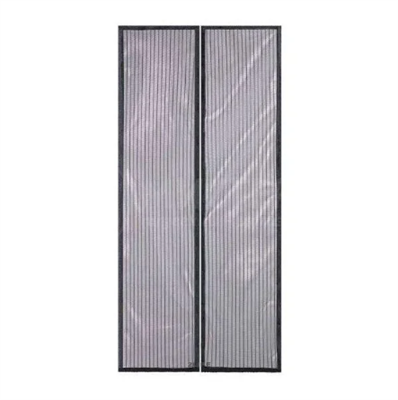 Антимоскитная сетка на магнитах цвет черный (black colour) W90cm*H210cm SC-816 - фото 42771