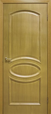 Полотно ОМИС дверное Лаура ПГ 900*2000*40 дуб натуральный тонированный - фото 43032