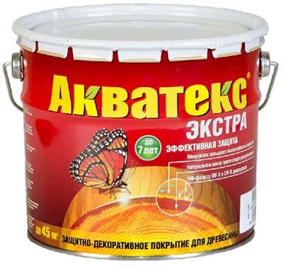 Средство РОГНЕДА АКВАТЕКС-ЭКСТРА защитно-декоративное груша 3л - фото 43886