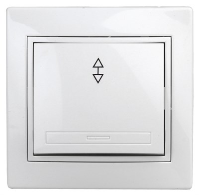 Переключатель ЭРА Intro 10А-250В Plano бел 1-103-01 - фото 44589
