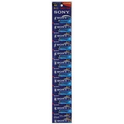 Батарейка SONY LR3/12 Alkaline Stamina Plus AAА 12шт(1шт) AM4- S12D - фото 44977