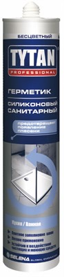 Герметик TYTAN силиконовый санитарный UPG бесцветный 310мл - фото 46168