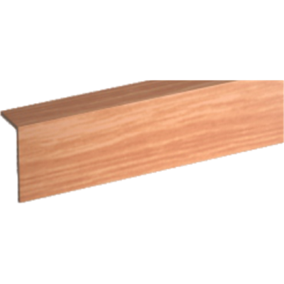Уголок GRACE ПВХ арочный RICO moulding 10*20*2700 №101 (Вишня) - фото 46429