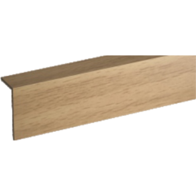 Уголок GRACE ПВХ арочный RICO moulding 10*20*2700 №155 (Бук натураный) - фото 46433