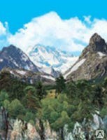Панель интерьерная Горы АВС пластик 600*3000мм - фото 50179
