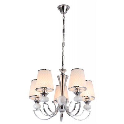 Светильник подвесной ESCADA 649/5S E14*60W White/Chrome - фото 52747