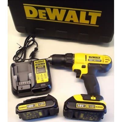 Дрель-шуруповерт DeWALT  DCD771S2-PFRU, 18 В емкость аккум.1.3 А⋅ч - фото 5326