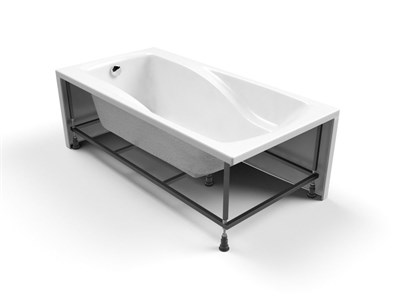 Ванна прямоуг. ZEN 180*85 белая без ножек WP-ZEN*180 - фото 58717