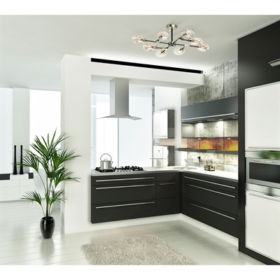 Люстра DE MARKT Гамбург 8*40W E14 220V 605012208 - фото 60369