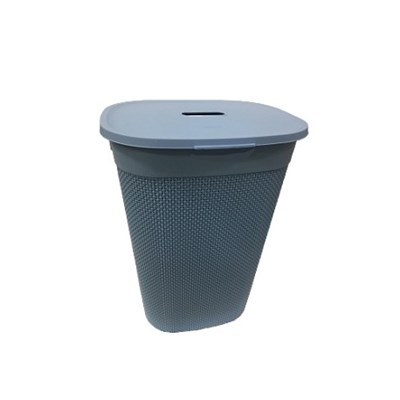 Корзина PLAST TEAM OSLO для белья 55л, туманно-голубой PT1334ТГ-6 - фото 60497