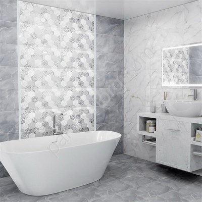 Плитка ALMA CERAMICA облицовочная Grigio 249*500*7,5 TWU09GRG007 D - фото 60861