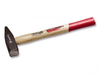 Молоток MATRIX слесарный 1000гр, квадратный боек, деревянная ручка 10236 - фото 6293
