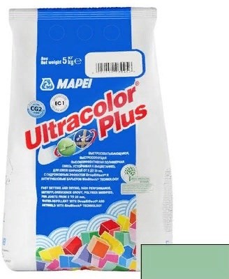 Затирка для швов MAPEI ULTRACOLOR PLUS 181  (2кг) 6018102 - фото 64821