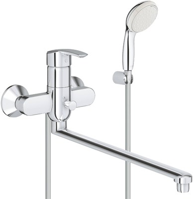 Смеситель GROHE Muliform универсальный с душевым гаринитуром New Tempesta II 3270800A - фото 65878