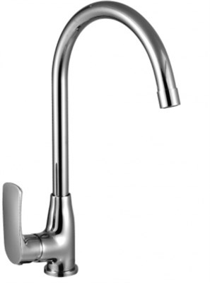 Смеситель SHAPE plus для кухни высоким поворотным изливом хром LM1705C - фото 65984