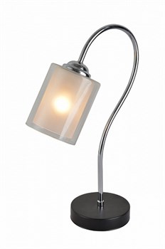 Светильник настольный ESCADA 10170/T E27*60W Chrome/Black - фото 67951