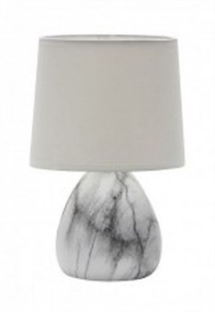 Светильник настольный ESCADA 10163/L E14*40W White marble - фото 68298