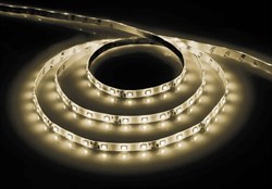 Лента Feron светодиодная 60SMD(2835)m 4.8Вт/м12V 5м теплый белый на белом основании LS-603 27597 - фото 68902