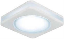 Светильник Gauss BackLight BL101 Квадрат. Белый, 5W, LED 4000K 1/60 - фото 69473