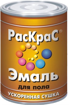 Эмаль КВИЛ РасКрас алкидная для пола жел.кор.20кг - фото 78647