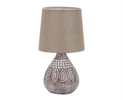 Светильник настольный ESCADA 6006/1L E14*40W Brown - фото 79670