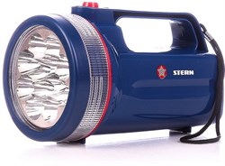 Фонарь поисковый STERN светодиодный пласт. корпус 30ч. непрер. работы 12Led 4*LR20 90530 - фото 80167