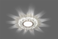Светильник потолочный Feron встр.светод.подсв15LED*2835 SMD4000K MR16 50WG5.3прозр.хром CD908 28891 - фото 80386