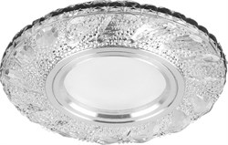 Светильник потолочный Feron встр.светод.подсв.15LED*2835 SMD4000K MR16 50W G5.3,бел,хром CD907 28850 - фото 80416