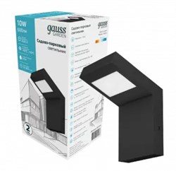 Светильник GAUSS LED Electra садово-парковый 10W, 600Lm, 4000K, 100*109*160, 170-240V, IP54, 1/16 - фото 80651