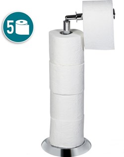 Держатель TATKRAFT INGRID и накопитель для туалетной бумаги на 4+1 рулона. 11953 - фото 82725